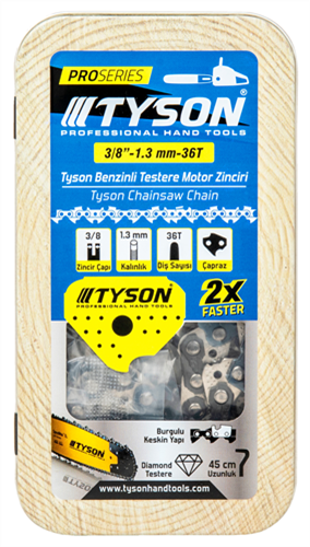 TYSON AĞAÇ KESME MOTOR ZİNCİRİ 3/8*0,50-68 T (4265)